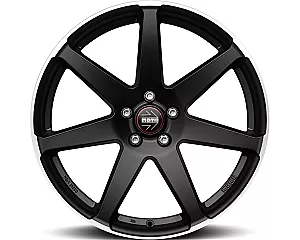 Momo Seven Matt Black polished 8,5x19 5x112 ET42 CB72,3 60° WSVE85942512E