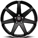 Momo Seven Matt Black polished 8,5x19 5x112 ET42 CB72,3 60° WSVE85942512E