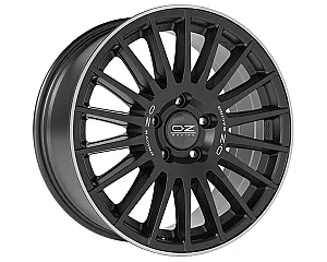 OZ Racing Rally Desert Matt Black Silver Let. Diamond Lip 8x18 6x139.7 ET45 CB95,1 60° 1300 kg W01C730557L