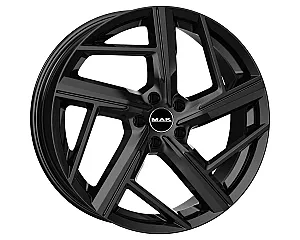 MAK Qvattro Gloss Black 8,5x21 5x112 ET38 CB57,1 R14 820 kg F8521QVGB38VE2X