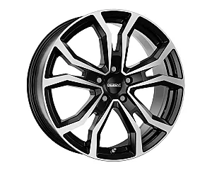 Dezent TV dark Black/polished 9x20 5x120 ET36 CB72,6 60° 1045 kg TTV0M9BP36
