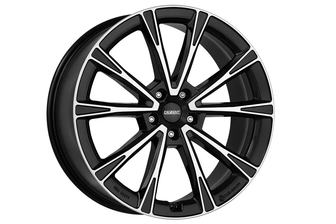 Dezent AR dark Black/polished 7x18 5x114.3 ET45 CB67,1 60° 750 kg TAR10BP45E