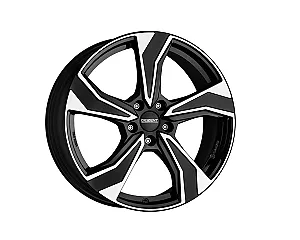 Dezent KB dark Black/polished 6,5x17 5x100 ET50 CB54,1 Flat 690 kg TKB96BP50E