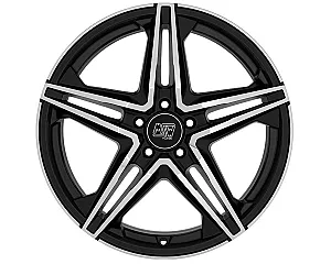 MSW 31 Gloss Black Full Polished 8x18 5x112 ET35 CB73,0 60° 780 kg W19411501T56