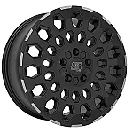 MSW 99 VAN Matt Black Lip Polished 7,5x18 5x160 ET50 CB65,1 60° 1300 kg W19422007TO3