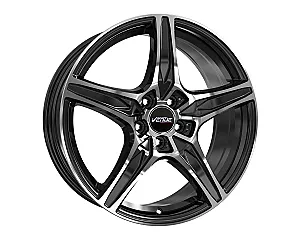 Venue VL5 Black Polish 8x18 5x114.3 ET40 CB67,1 60° 720 kg VVL51880511440671BLP