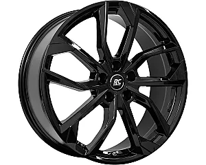 RC Design RC34 Schwarz Glanz (SG) 7,5x17 5x108 ET50 CB63,4 60° 800 kg 344121