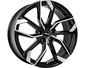 RC Design RC34 Schwarz Glanz Voll-Poliert (SGVP) 6,5x17 5x120 ET60 CB65,1 R14 780 kg 352010