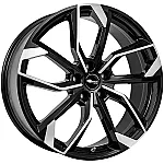 RC Design RC34 Schwarz Glanz Voll-Poliert (SGVP) 7,5x18 5x108 ET45 CB63,4 60° 800 kg 354540