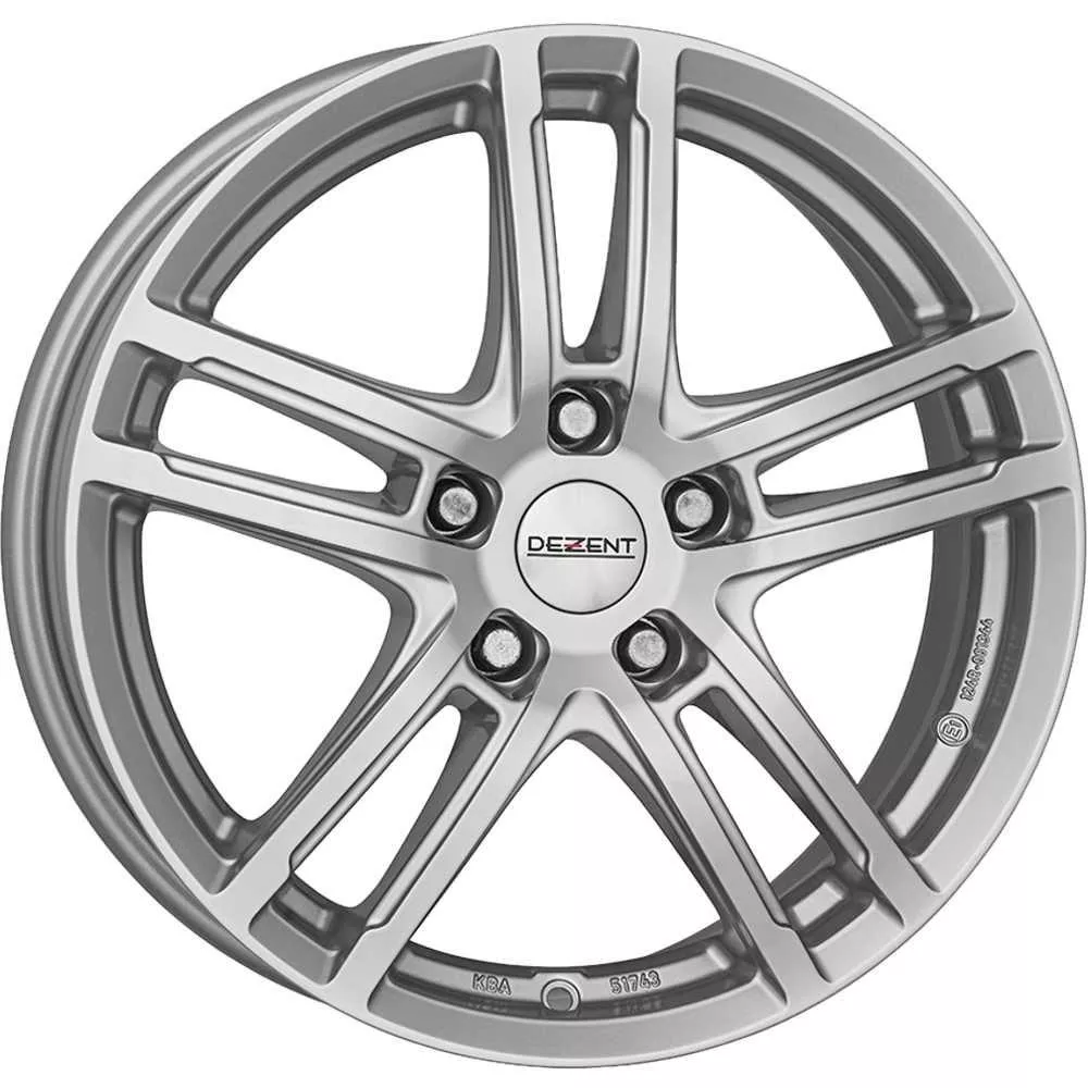 Dezent TZ Silver 7x17 5x115 ET44 CB70,2 60° 750 kg TTZYUSA44E