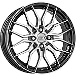 Dotz LimeRock dark Gunmetal/polished 7x17 4x108 ET25 CB65,1 60° 540 kg OLRY3FP25E