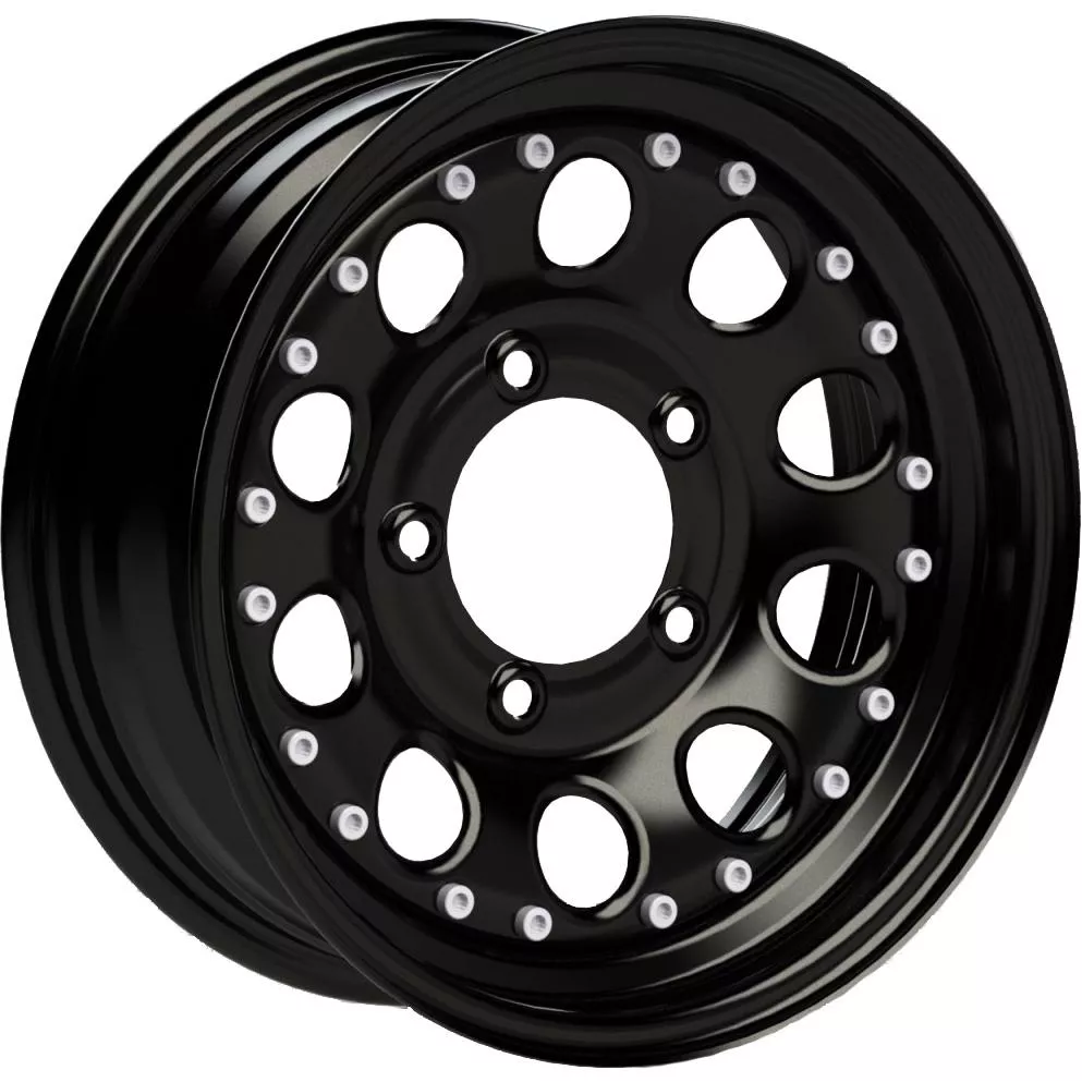 Dotz 4x4 Modular Beadlock 15z Black 6x15 5x139.7 ET0 CB108,1 60° OMOKNB