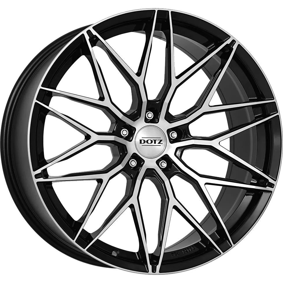 Dotz Suzuka dark Black/polished 9x20 5x112 ET40 CB70,1 60° 740 kg OSU0M8BP40