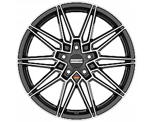 Fondmetal Thoe Glossy Black Machined 8x19 5x112 ET26 CB66,6 60° 775 kg RF18200