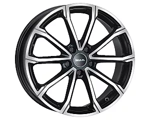 MAK Davinci Black Mirror 6,5x16 5x112 ET43 CB57,1 R13 700 kg F6560BRBM43VE2X