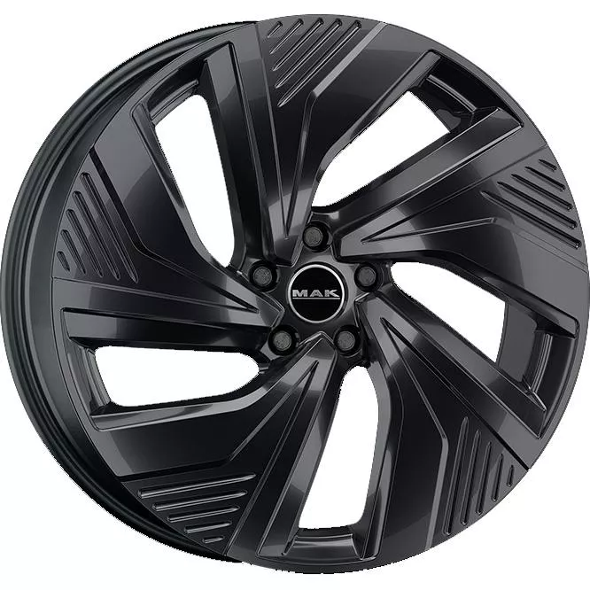 MAK Electra Gloss Black 7,5x19 5x112 ET54 CB66,6 (Long Bolt) R14 800 kg F7590EEGB54WS5X