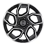 MAK Express Black Mirror 6,5x16 5x130 ET55 CB89,1 (fits M16) 60° 1275 kg F6560ESBM55KT