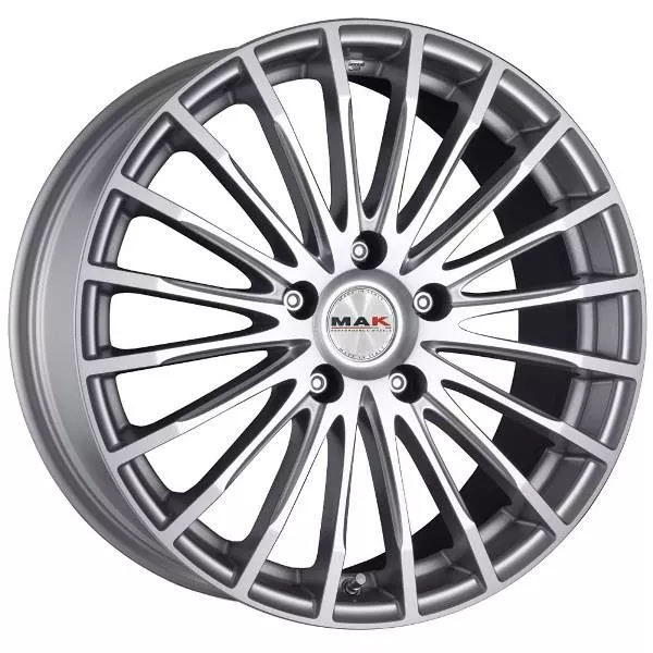MAK Fatale Silver 8x18 5x112 ET42 CB76,0 60° 735 kg F8080FASI42VK