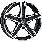 MAK King 5 Ice Black 7,5x17 5x112 ET51 CB66,6 R14 1350 kg F75705KIB51WS4X