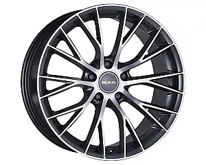 MAK Munchen Gun Met-Mirror Face 9x18 5x120 ET44 CB72,6 60° 705 kg F9080MUQM44I3B