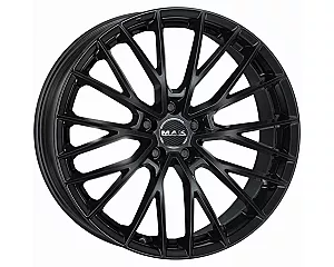 MAK Speciale-D Gloss Black 11,5x22 5x112 ET52 CB66,6 (Long Bolt) R14 1000 kg F1522LDGB52WS5X