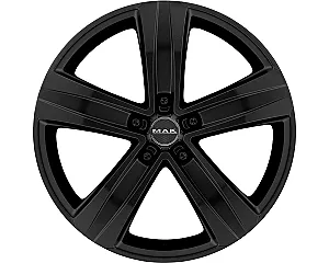MAK Stone 5 Gloss Black 7,5x18 5x130 ET43 CB84,1 60° 1350 kg F75805TGB43N4