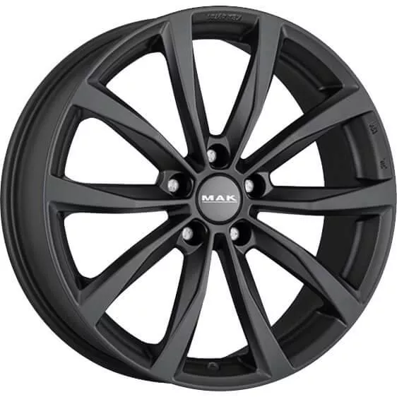 MAK Wolf Gloss Black 7,5x17 5x100 ET48 CB56,1 60° 610 kg F7570WFGB48P4IX