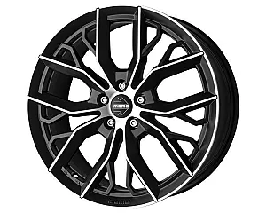 Momo Massimo Matt Black Polished 8x18 5x108 ET42 CB72,3 60° 745 kg WMSB80842508