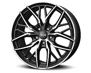 Momo Spider Matt Black Polished 8,5x19 5x112 ET30 CB79,5 60° 750 kg WSPB8593012S