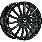 MSW 30 Gloss Black+Diamond Lip 7,5x18 5x114.3 ET40 CB73,1 60° 725 kg W19319505TGA