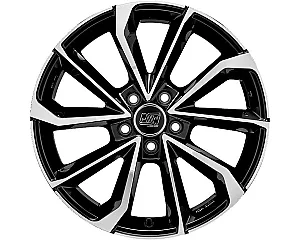 MSW 42 Gloss Black Full Polished 7,5x17 5x120 ET50 CB65,1 R14 815 kg W19356002T56