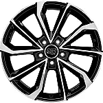 MSW 42 Gloss Black Full Polished 8x19 5x112 ET45 CB73,1 60° 790 kg W19357505T56