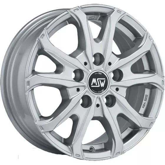 MSW 48 Van Full Silver 7x17 5x112 ET51 CB66,6 R14 950 kg W19328002T09