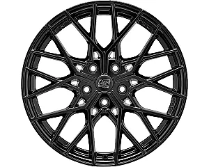 MSW 74 Gloss Black 8x18 5x120 ET29 CB72,6 60° 815 kg W19358001TC5