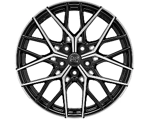MSW 74 Gloss Black Full Polished 8,5x20 5x114.3 ET45 CB73,1 60° 950 kg W19363506T56
