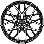 MSW 74 Gloss Black Full Polished 8,5x20 5x114.3 ET45 CB73,1 60° 950 kg W19363506T56