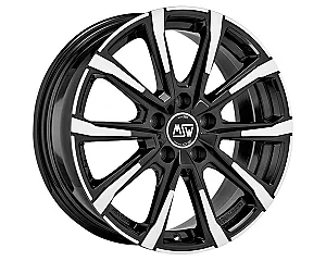 MSW 79 Gloss Black Full Polished 6,5x16 5x114.3 ET32 CB66,1 60° 600 kg W19332008T56