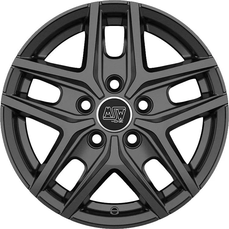 MSW 40 Van Gloss Dark Grey 6,5x16 5x160 ET55 CB65,1 60° 1300 kg W19362009TRC