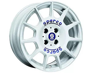 Sparco Terra White Blue Lettering 7x16 5x114.3 ET45 CB75,0 60° 650 kg W29046604G7