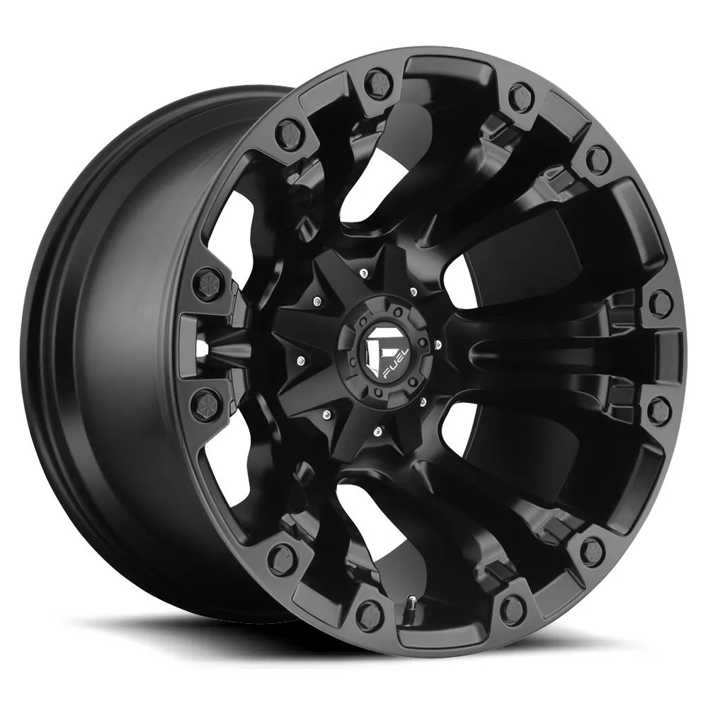 Fuel D560 Vapor Matte Black 10x22 5x139.7 ET10 CB110,1 (PCD2: 5x150) 60° 1133 kg D56022007057