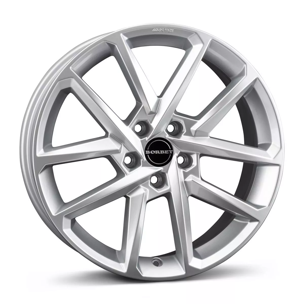 Borbet N Crystal Silver 8x18 5x112 ET40 CB66,6 R14 720 kg 497773