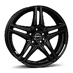 Borbet XR black glossy 6,5x16 5x112 ET22 CB66,6 60° 650 kg 496758