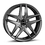 Borbet Z dark grey matt 8x18 5x112 ET38 CB66,6 R14 775 kg 497198