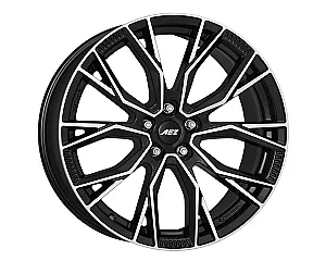 AEZ Toronto dark Black/polished 8,5x20 5x112 ET35 CB66,6 60° 835 kg ATR0L8BP35E