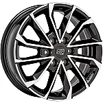 MSW 42 Van Gloss Black Full Polished 6,5x17 6x120 ET50 CB74,5 60° 1250 kg W19468001T56