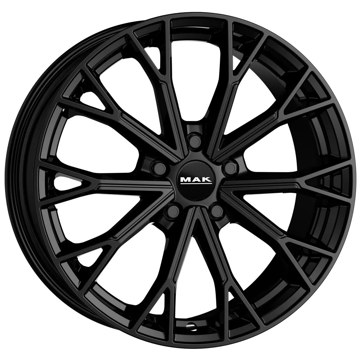 MAK Asphalt Gloss Black 7,5x19 5x112 ET40 CB57,1 R13 910 kg F7590ASGB40VW1X