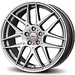 Momo Competizione Titan-Silver Polished 7,5x17 5x108 ET45 CB72,3 60° 700 kg WCOT75745508E
