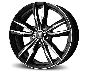 Reds Fast Matt Black polished 7,5x17 5x108 ET45 CB72,3 60° 650 kg WFAE75745508E