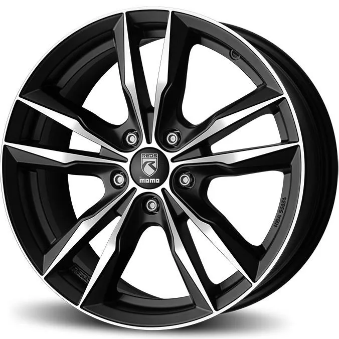 Reds Fast Matt Black polished 7,5x17 5x108 ET45 CB72,3 60° 650 kg WFAE75745508E