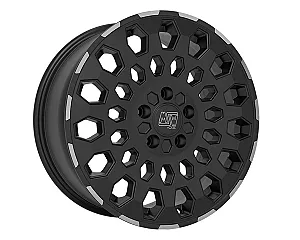 MSW 99 Van Matt Black Lip Polished 8x19 6x120 ET45 CB74,5 60° 1150 kg W19475003TO3